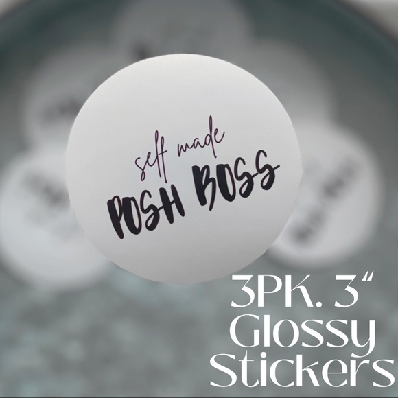 3 Pack Glossy Vinyl Reseller Boss Online Selling Flipper Thrifter Life Stickers